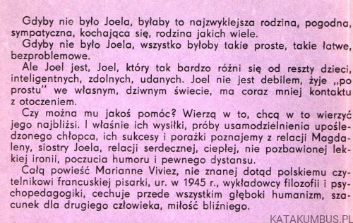 Rodzina jakich wiele. MARIANNE VIVIEZ