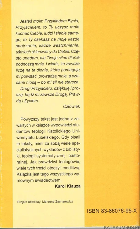 Młodzi o Chrystusie. Red. KAROL KLAUZA