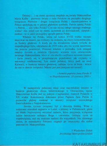 Święty Maksymilian Patron Pabianic. Ks. KAZIMIERZ DĄBROWSKI