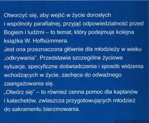 Otwórz się. WILLI HOFFSUMMER