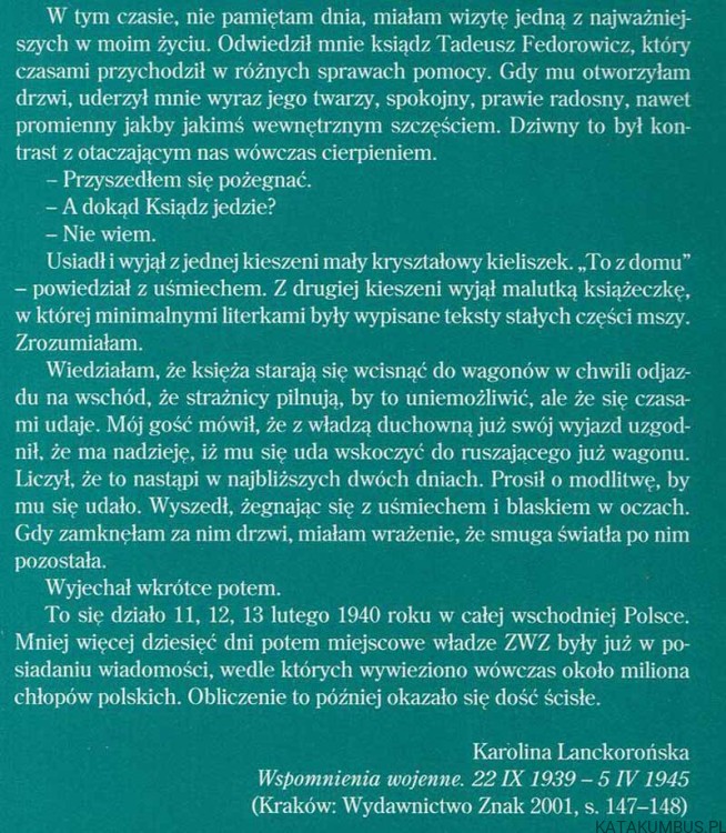 Drogi Opatrzności. Tom I. Ks. TADEUSZ FEDOROWICZ