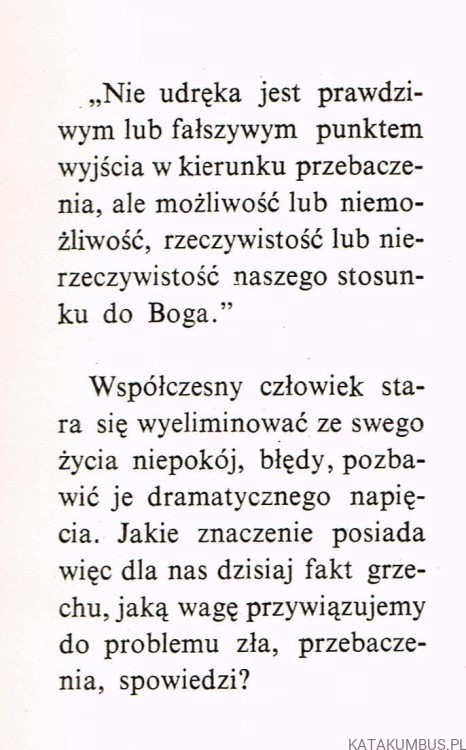 Znak przebaczenia / Bernard Bro