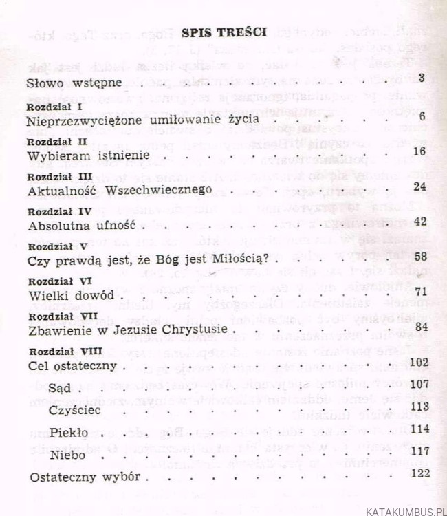Wierzę w życie wieczne. MARCEL LEVEQUE