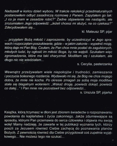 Moje odkrywanie powołania. ks. JÓZEF TARNAWSKI