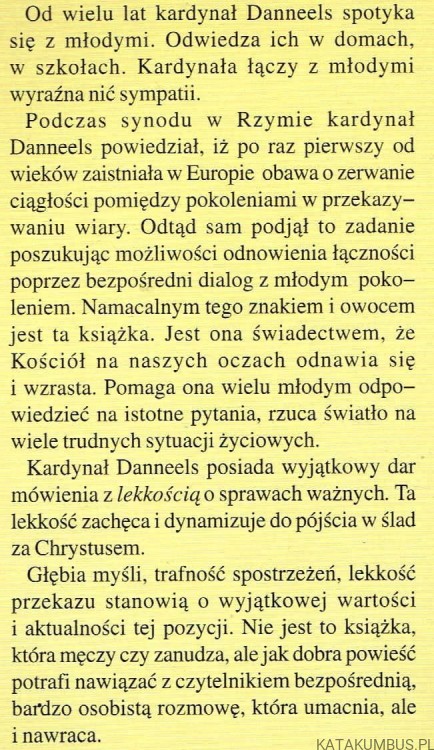 Kim jest dla ciebie Bóg? Kard. GODFRIED DANNEELS