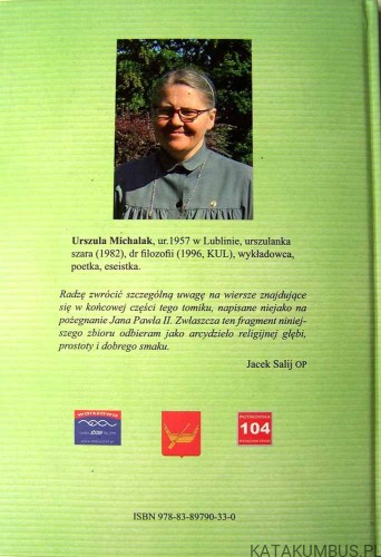 Aureola zapleciona w pastorał. URSZULA MICHALAK