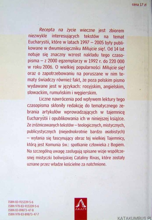 Recepta na życie wieczne. PRACA ZBIOROWA