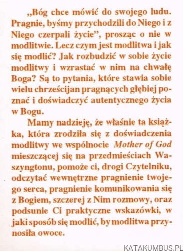 Gdy się modlicie. O. FRANCIS MARTIN, O. THEO RUSH OFM