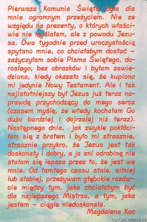 Jezus mojej młodości. O. STANISŁAW CELESTYN NAPIÓRKOWSKI