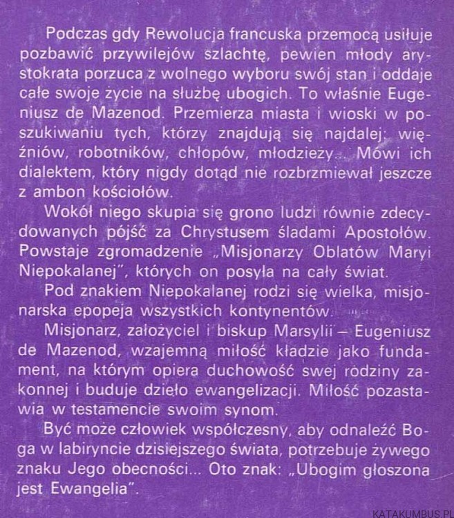 Wybrał ubogich. G. LUBICH, G. CASOLI, F. CIARDI