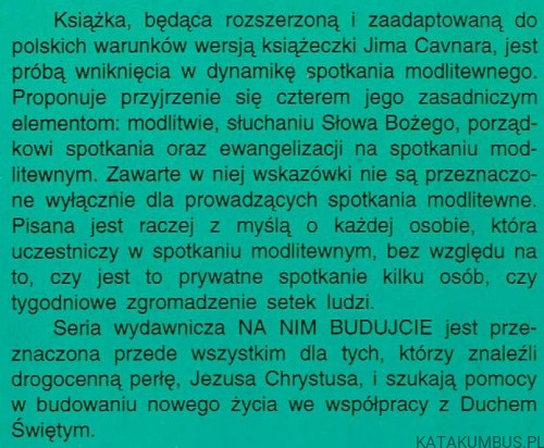 Spotkanie z Panem we wspólnocie. PRACA ZBIOROWA