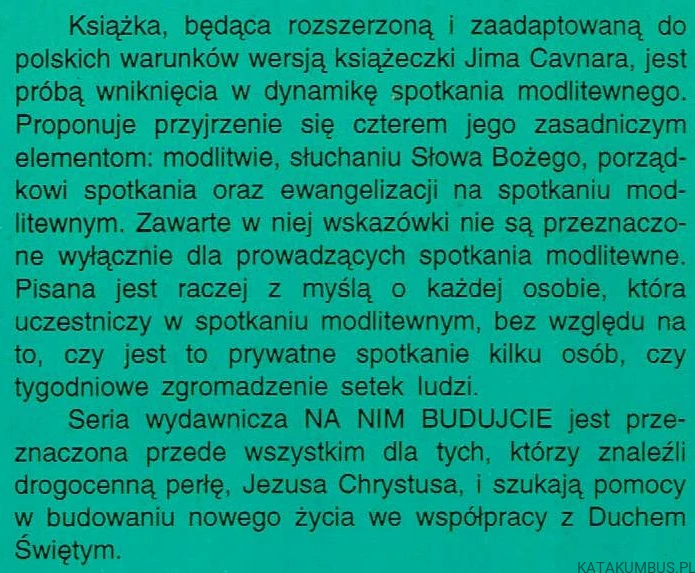 Spotkanie z Panem we wspólnocie. PRACA ZBIOROWA