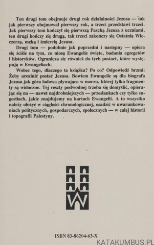 Jezus. Cz. 2 ks. MIECZYSŁAW MALIŃSKI