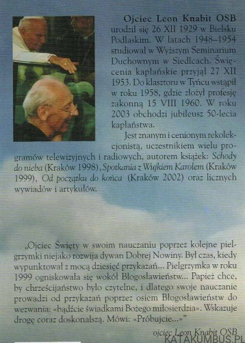 Dywan Dobrej Nowiny. O. LEON KNABIT OSB