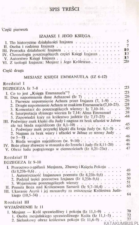 Izajasz wieszczem Chrystusa. O. JÓZEF PAŚCIAK OP