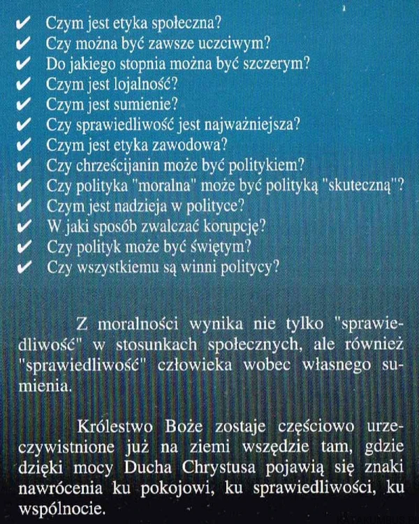 Jaka polityka? CARLO MARIA MARTINI