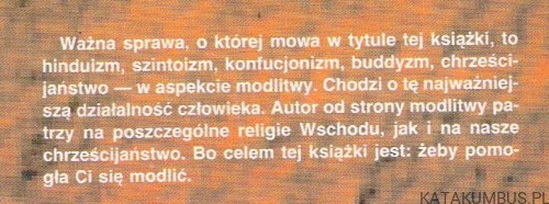 Pogadajmy o ważnej sprawie. ks. Mieczysław Maliński