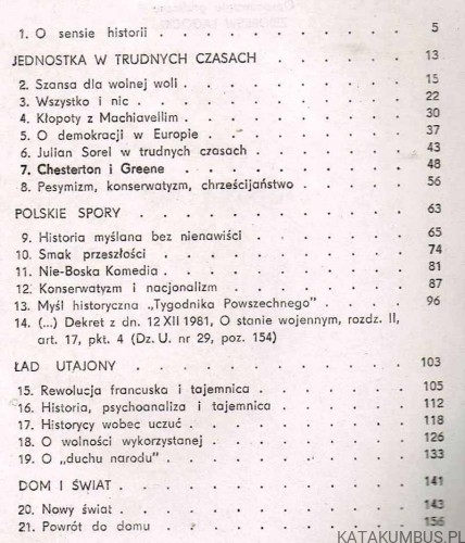 Ład utajony. MARCIN KRÓL