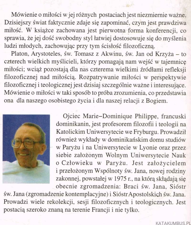 O miłości. o. Marie-Dominique Philippe OP