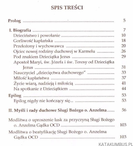 Sługa Boży Ojciec Anzelm od Św. Andrzeja Corsini. O. OTTO FILEK OCD 2