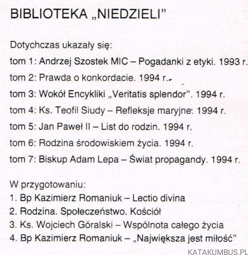 Jan Paweł II do narodu. Opr. LESZEK CICHOCHŁAZIŃSKI, KAROL KLAUZA 2