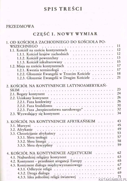 Kościół Powszechny. WALBERT BUHLMANN