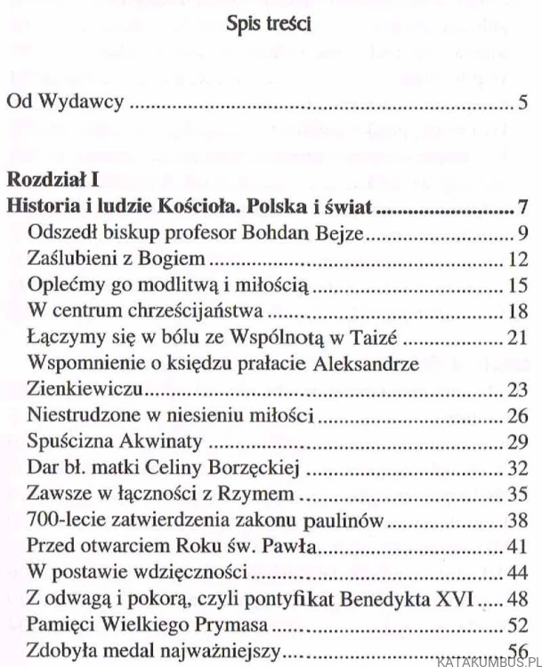 Kościele święty, kościele nasz, kościele mój... IRENEUSZ SKUBIŚ