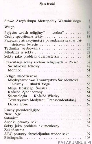 Sekty w Polsce a młodzież. Ks. WŁADYSŁAW NOWAK