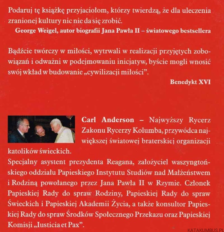 Cywilizacja miłości. CARL ANDERSON