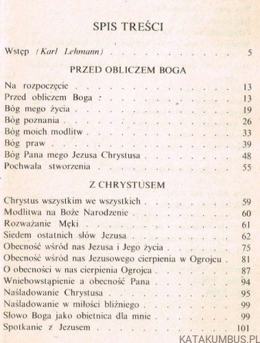 Modlitwy życia. KARL RAHNER SI