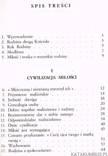 List do rodzin. JAN PAWEŁ II