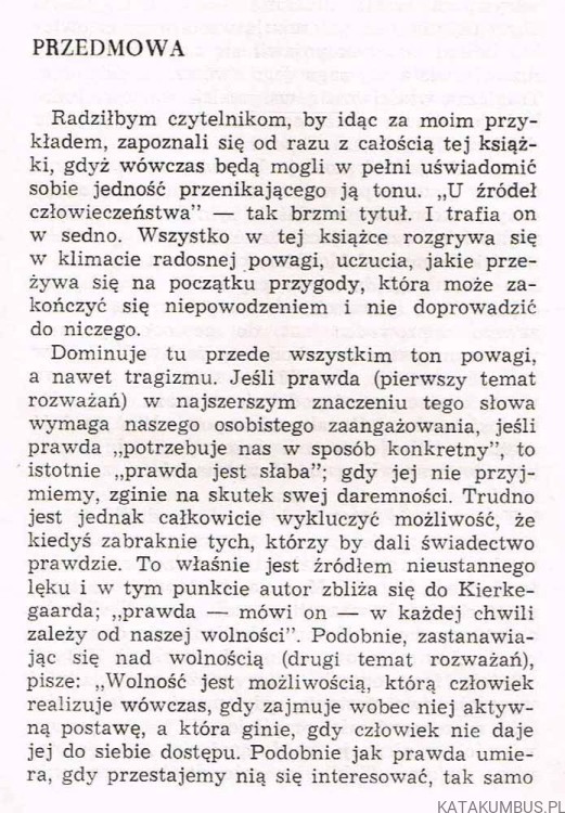 U źródeł człowieczeństwa. RENE HABACHI