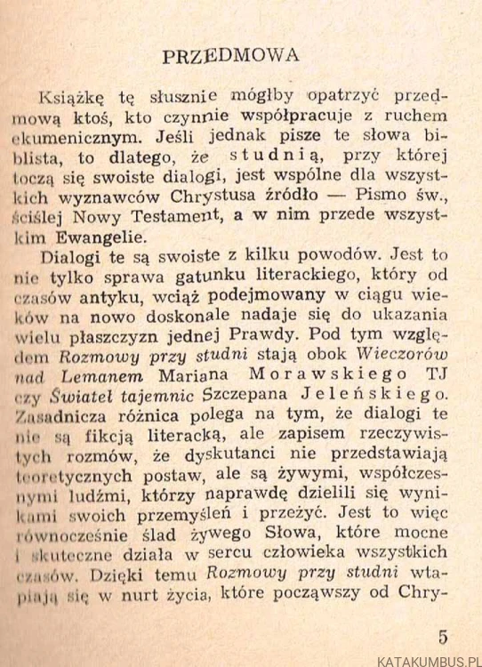 Rozmowy przy studni. Kinga Strzelecka OSU