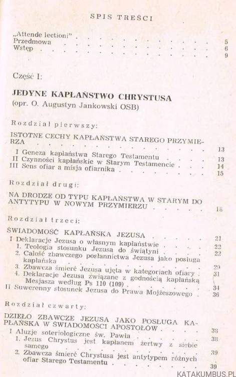 Kapłaństwo w Piśmie Świętym Nowego Testamentu. PRACA ZBIOROWA