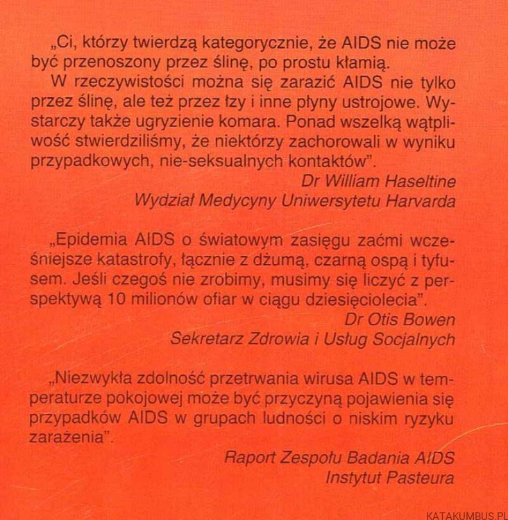 AIDS. Zmowa milczenia. Gene Antonio