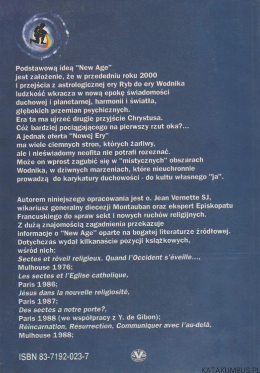 New age u progu ery wodnika. JEAN VERNETTE