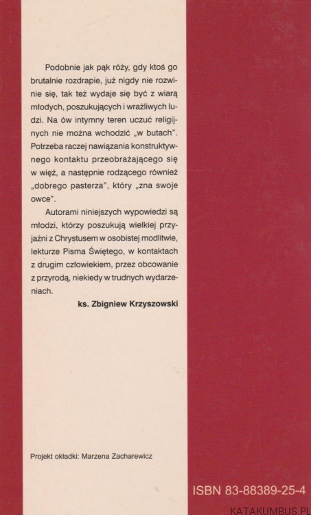 Młodzi o wierze. Cz. II. Ks. ZBIGNIEW KRZYSZOWSKI
