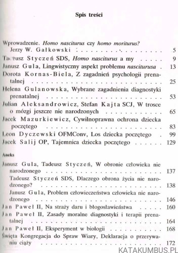 W imieniu dziecka poczętego. PRACA ZBIOROWA
