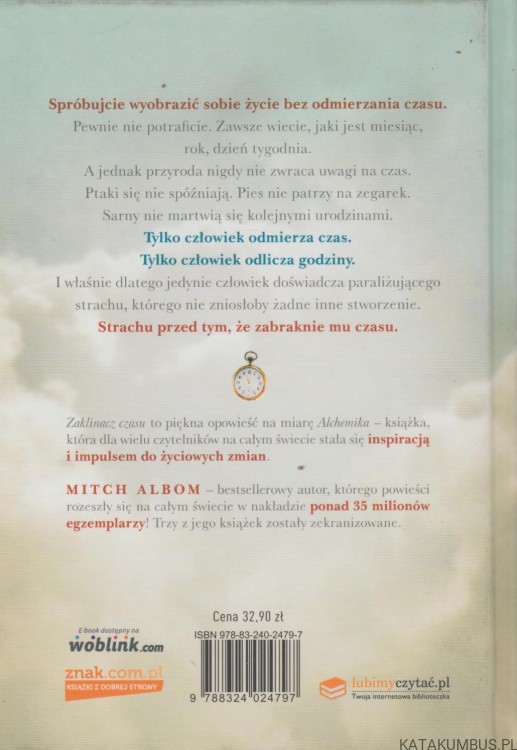 Zaklinacz czasu. MITCH ALBOM