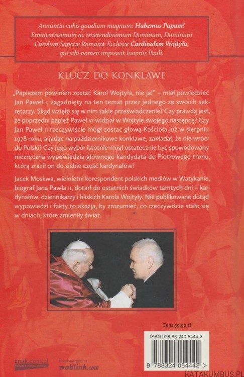 Tajemnice Konklawe 1978. JACEK MOSKWA