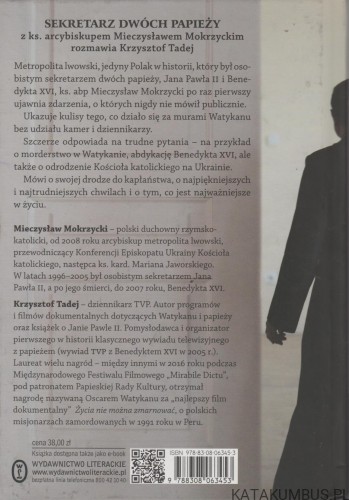 Sekretarz dwóch papieży. KRZYSZTOF TADEJ