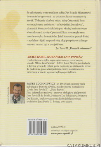Wujek Karol.  PAWEŁ ZUCHNIEWICZ