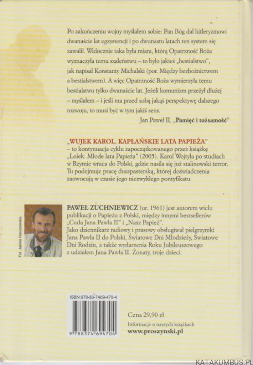 Wujek Karol.  PAWEŁ ZUCHNIEWICZ