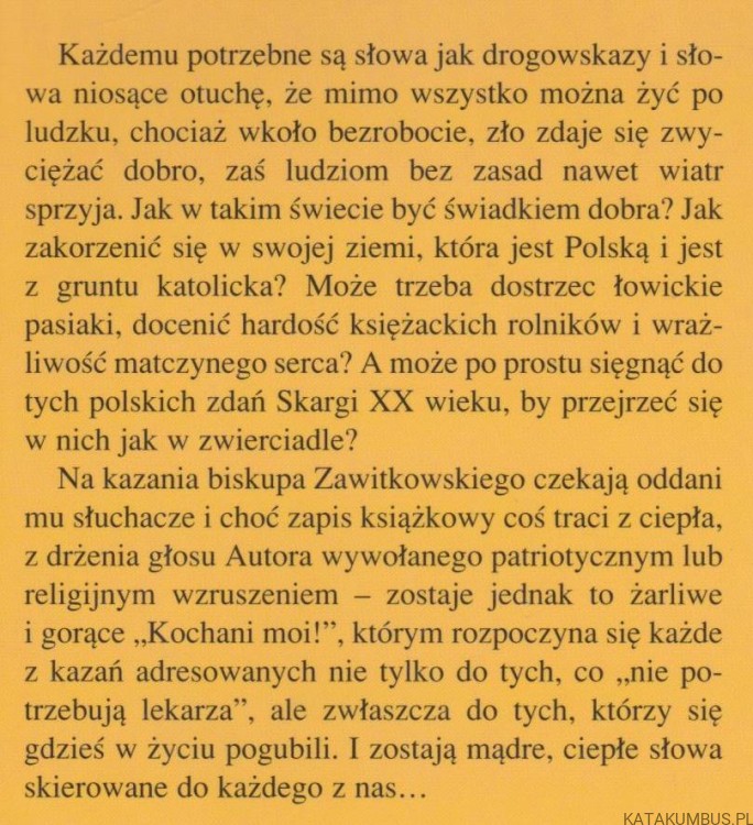 Kochani moi! Świętokrzyskie kazania radiowe. 3. Ks. Bp JÓZEF ZAWITKOWSKI