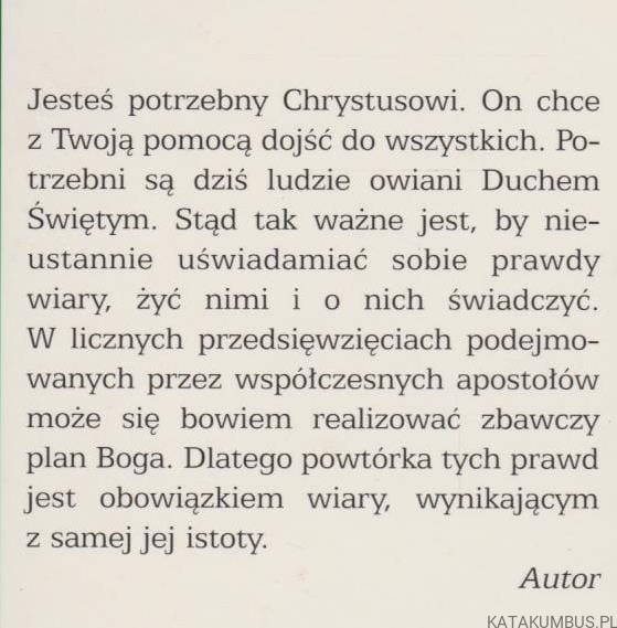 Zakryłeś te rzeczy… Szkice głównych prawd wiary. ks. ANDRZEJ ZWOLIŃSKI