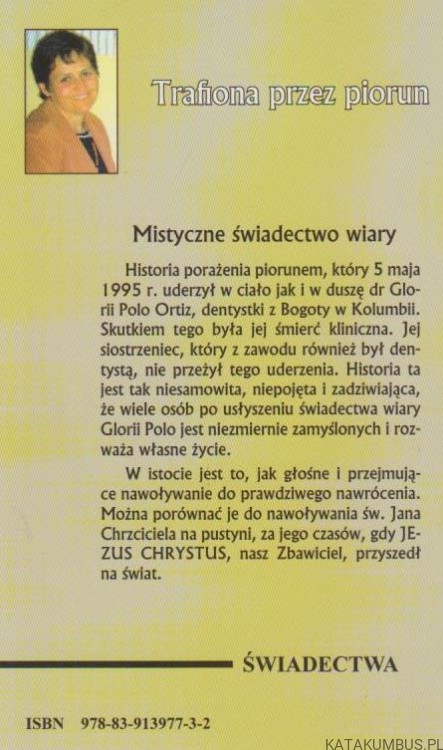 Trafiona przez piorun. GLORIA POLO