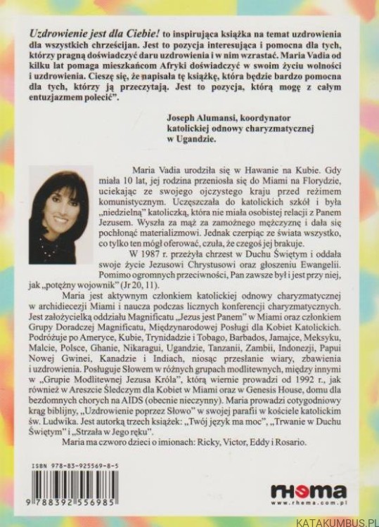 Uzdrowienie jest dla Ciebie! MARIA VADIA