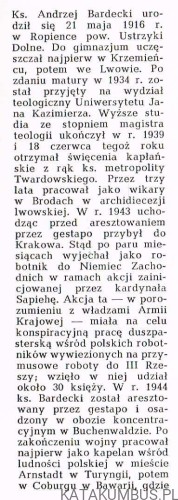 Kościół epoki dialogu. ANDRZEJ BARDECKI