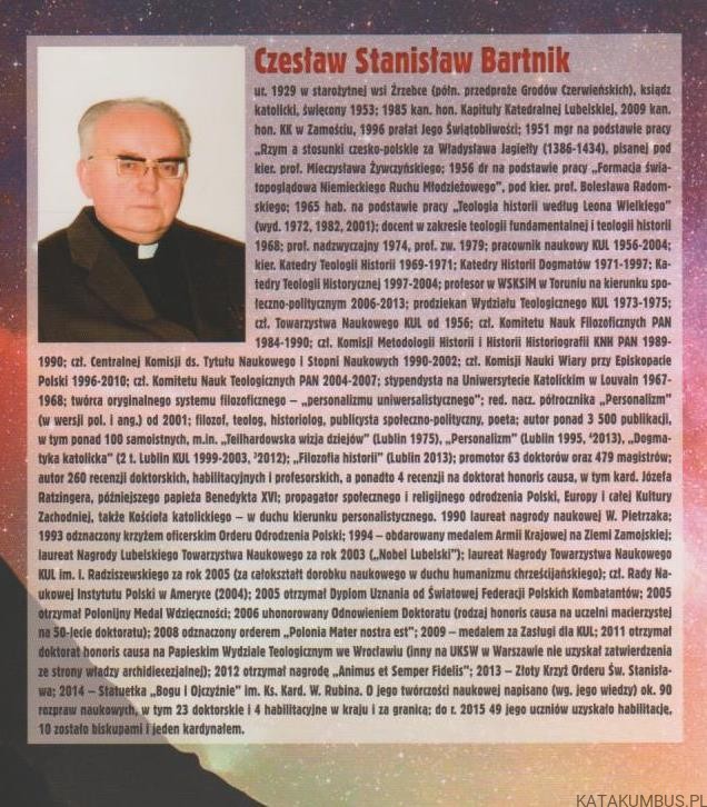 "Osoba" w filozofii i teologii. CZESŁAW S. BARTNIK