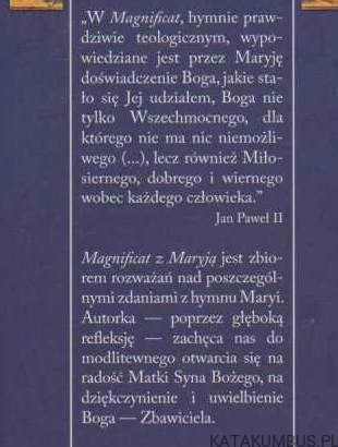 Magnificat z Maryją. DANUTA MASTALSKA